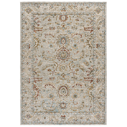 Safavieh Hamilton Area Rug, Gray Gold, 5’3” x 7’6”