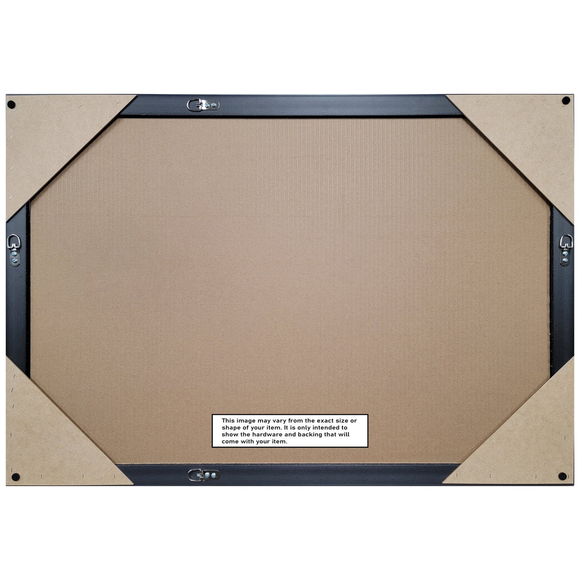 Amanti Art Florence Silver Beveled Wall Mirror 31.75 x 41.75 in.