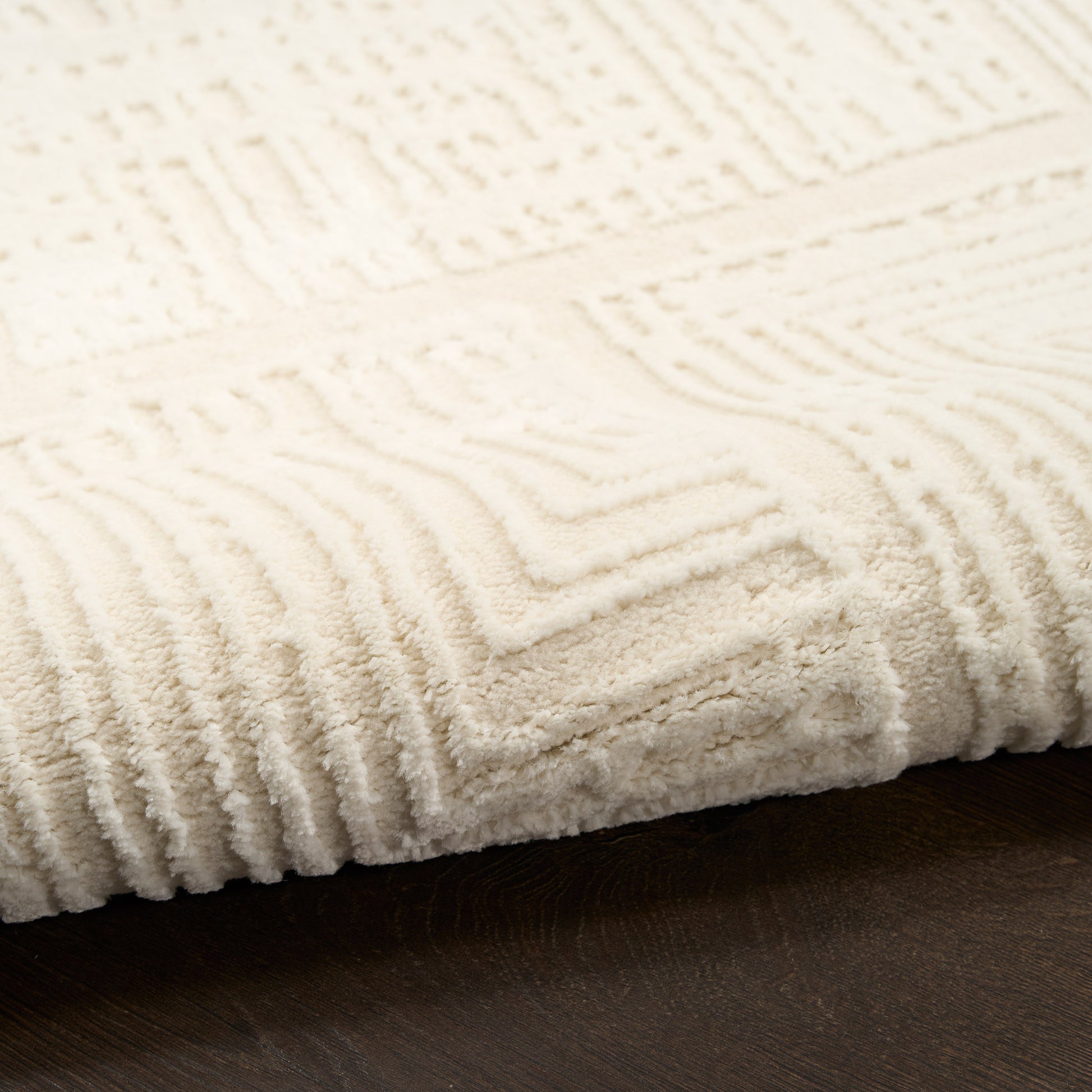 Nourison Briar Area Rug, Privet, 5’3” x 7’3”