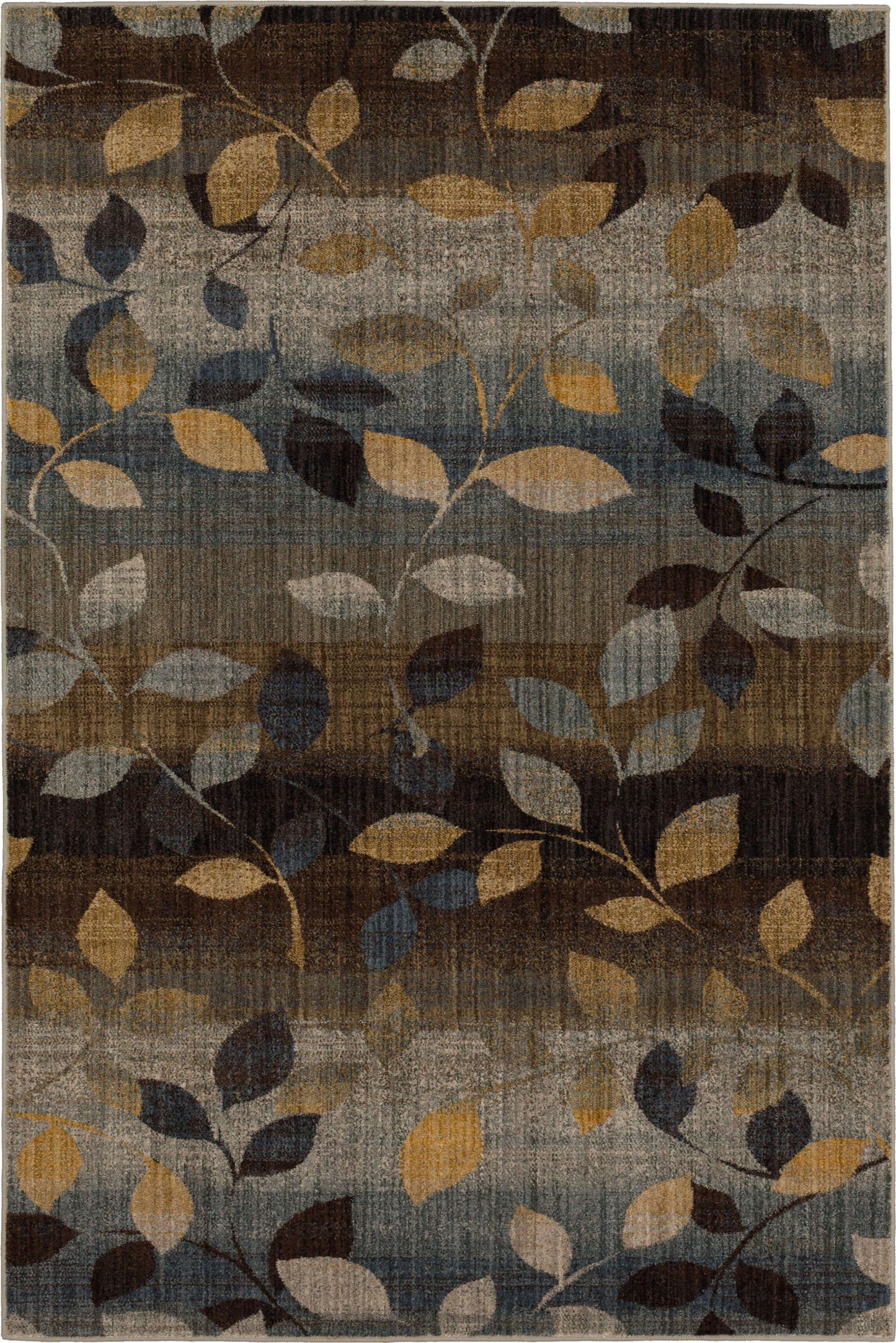Mohawk Home Dappled Woven Indoor Polyester Area Rug, Sea, 9' 6" x 12' 11"