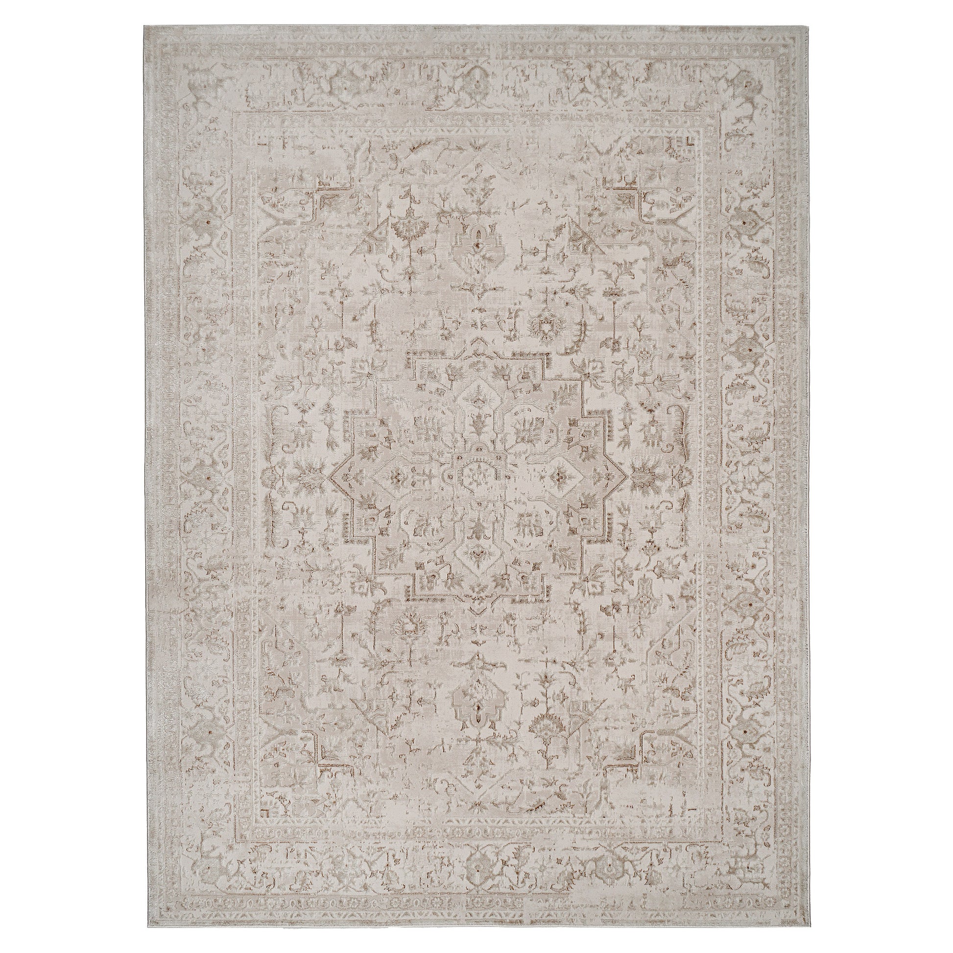 Divina Area Rug, Onida Cream, 6’6” x 9’