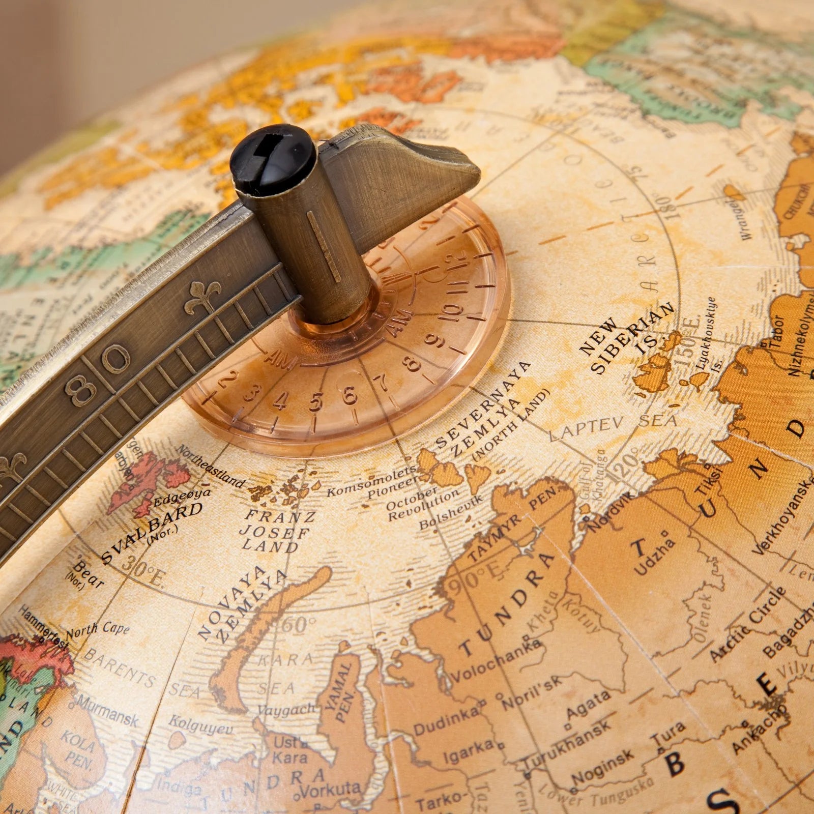 Replogle Sierra Desktop Globe, Antique 12"