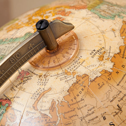 Replogle Sierra Desktop Globe, Antique 12"