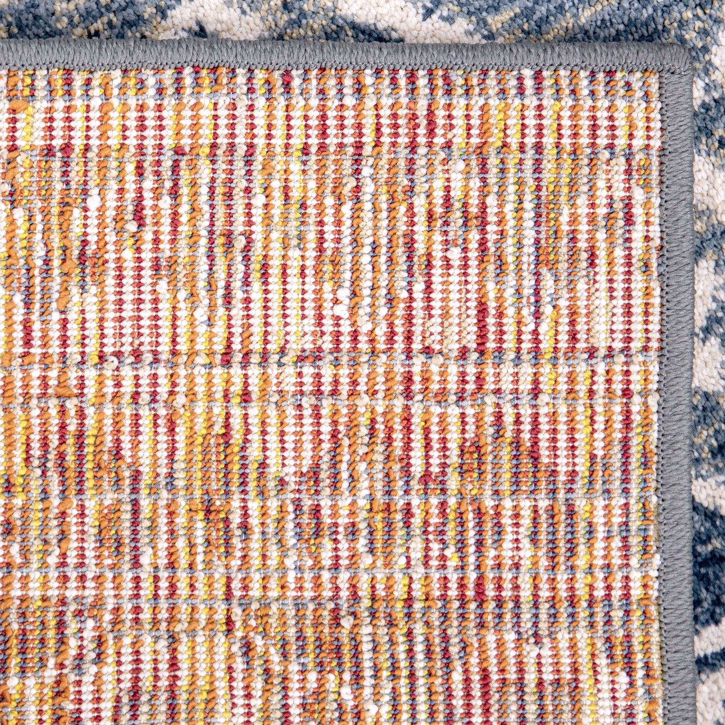 My Texas House Delilah 5'3" X 7'6" Blue Geometric Area Rug