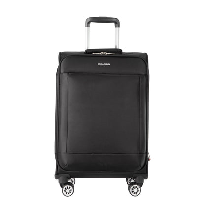 Ricardo Beverly Hills Solvang 2.0 Softside 32" Expandable Checked Spinner Luggage, Adult, Black
