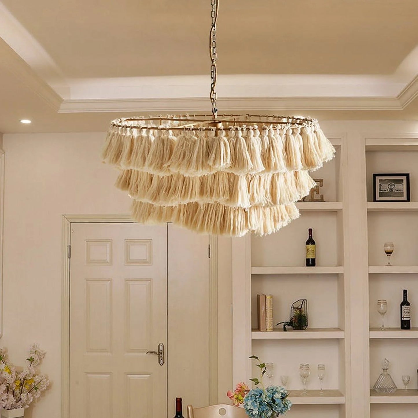 Arturesthome Handmade Woven Rope Pendant INS Creative Home Decoration Lampshade
