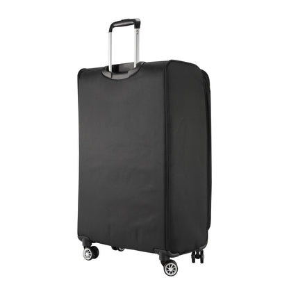 Ricardo Beverly Hills Solvang 2.0 Softside 28" Expandable Checked Spinner Luggage, Adult, Black