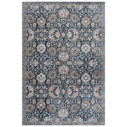 Safavieh Sutton Area Rug, Navy Brown, 6’ x 9’