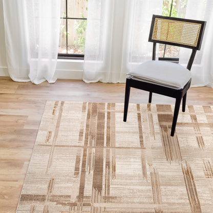 Eden Area Rug, Clea Beige, 7’10” x 10’