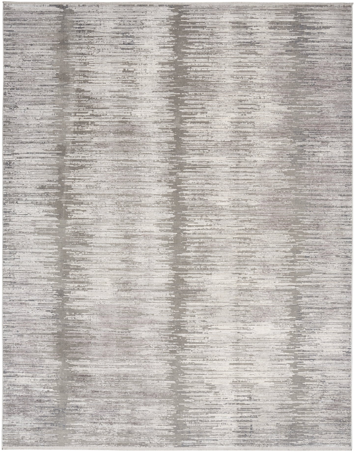 Nourison Modern Abstract Abstract Grey Gold 5'3" x 7'6" Area Rug (5x8)