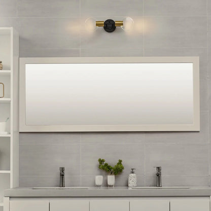 Globe Electric 91002730 Sommers 2 Light 18" Wide Led Vanity Light - Black