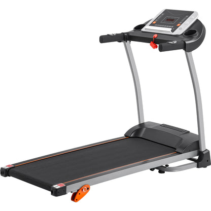Ambifirner Easy Folding Treadmill with Adjustable Incline, Wide Running Deck, Foldable Design, Digital Monitor Mini Treadmill for Home Office