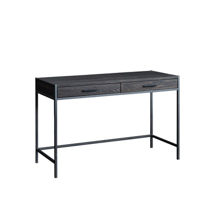 Caffoz Home Office 2-drawer Writing Desk Oak Brown