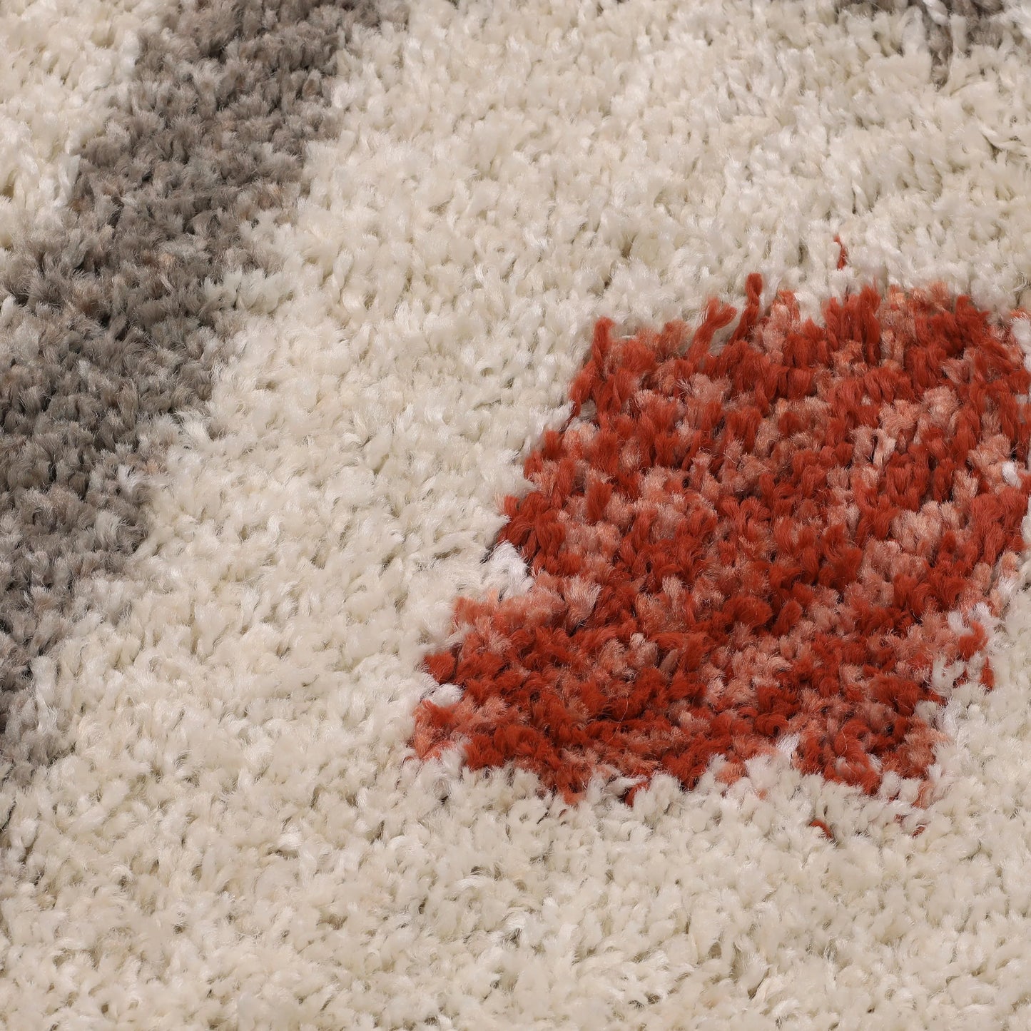 Mohawk Laguna Tribal Diamond Coral Area Rug, 5' x 8'