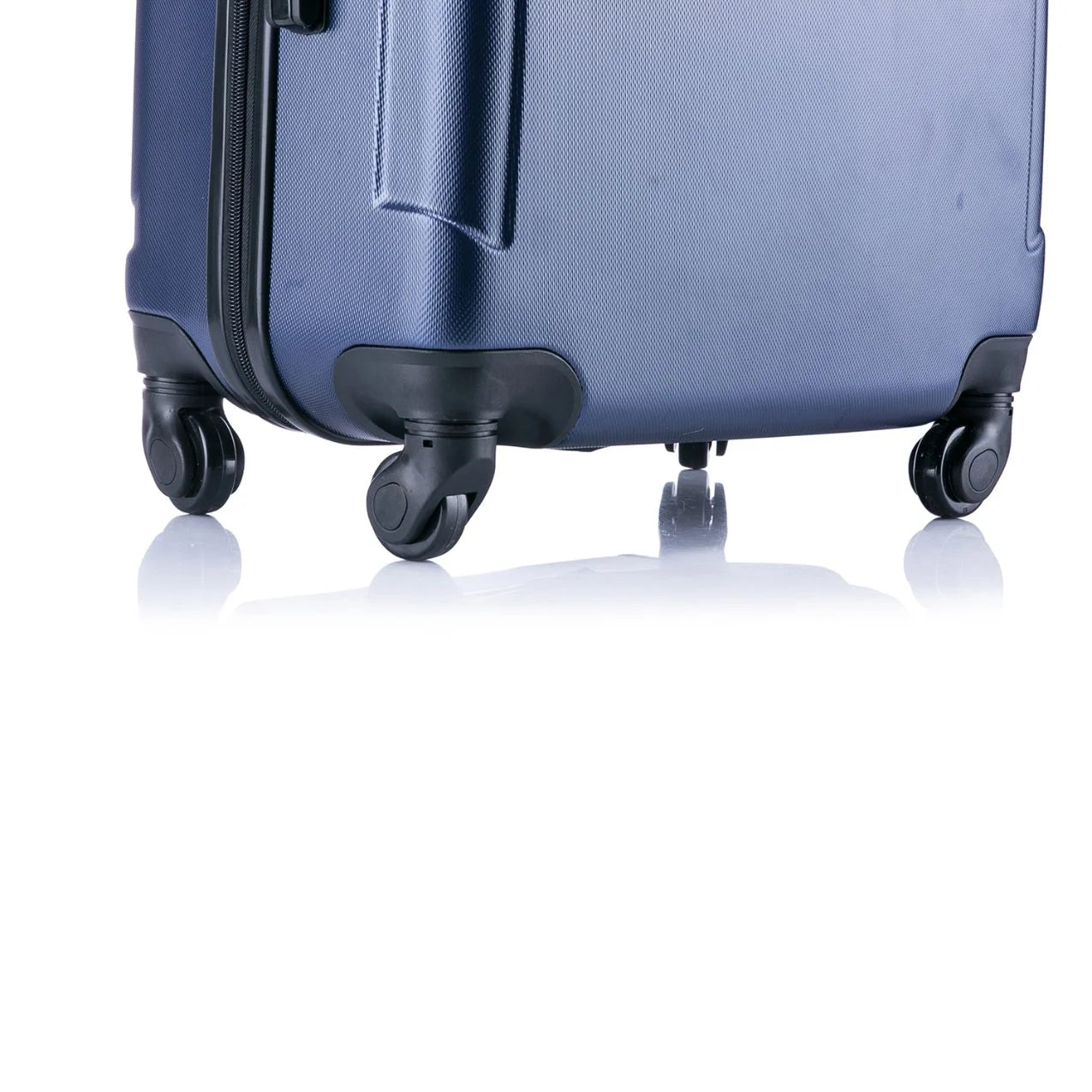 InUSA Pilot 3-Piece Hardside Luggage Sets with Spinner Wheels, Handle, Trolley, (20"/24"/28"), Blue