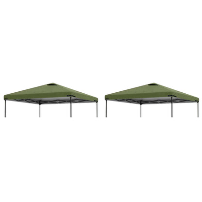 Home Decor 2Pcs 10X10Ft Replacement Cover Tier Gazebo Roof Sunshade Outdoor Cover Sunshade Patio Pavilion Protective Cover