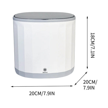 4L 5V Automatic Tea Cup Cleaner, Portable Mini Dishwasher with 360°, Countertop Dishwasher USB Rechargeable Dish Tea Cup Washing Machine for Home Office Study