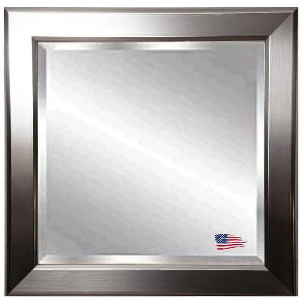 Rayne Silver Rounded Wall Mirror