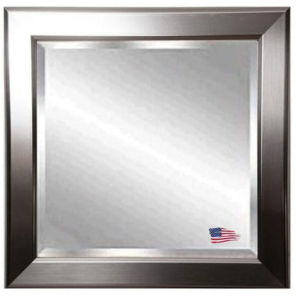 Rayne Silver Rounded Wall Mirror
