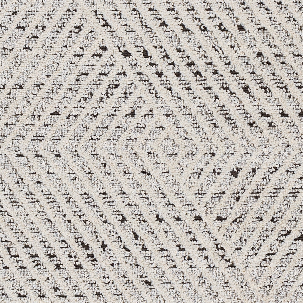Livabliss Berlin Bohemian Geometric Area Rug,7'10" x 10',Cream/Black