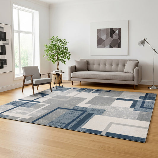 Eden Area Rug, Abstract Geo, 7'10' x 10'