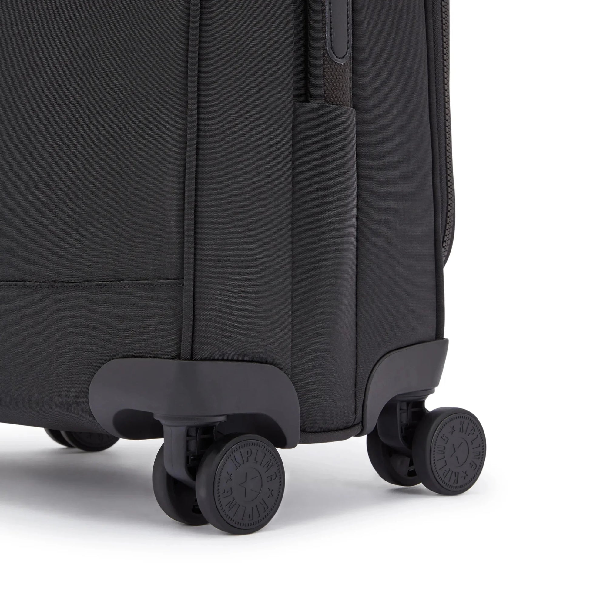 Kipling New Youri Spin Small 4 Wheeled Rolling Luggage Black Noir
