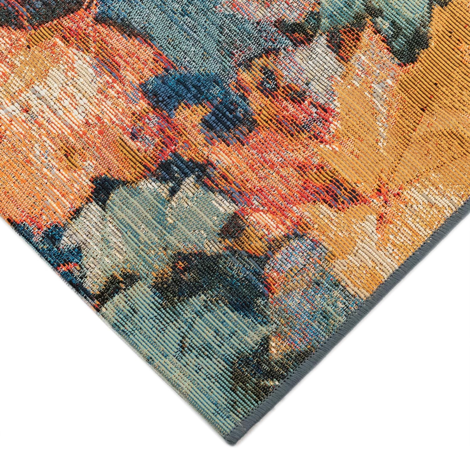 Liora Manne Marina Multi Color Indoor Outdoor Area Rug 75% Polypropylene