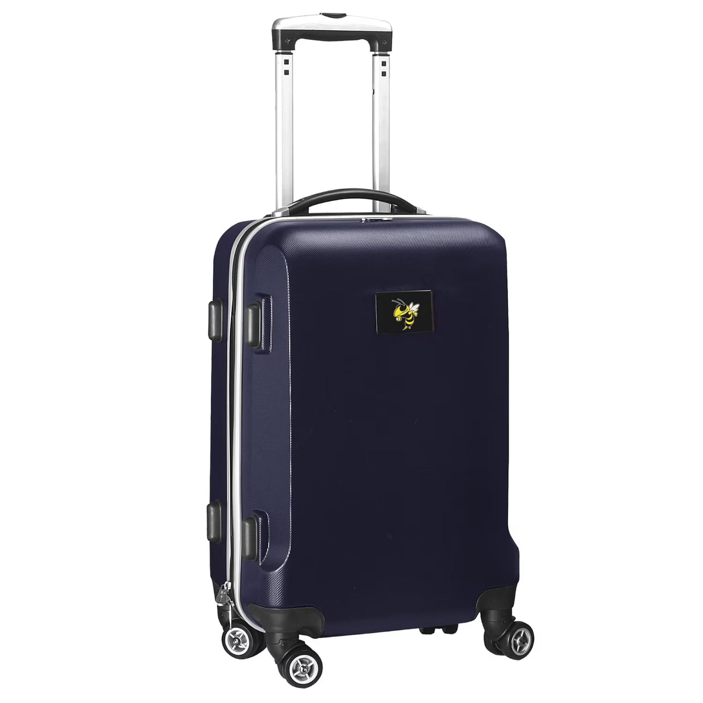 MOJO Silver GA Tech Yellow Jackets 21" Hard Case 2-Tone Spinner Carry-On Luggage