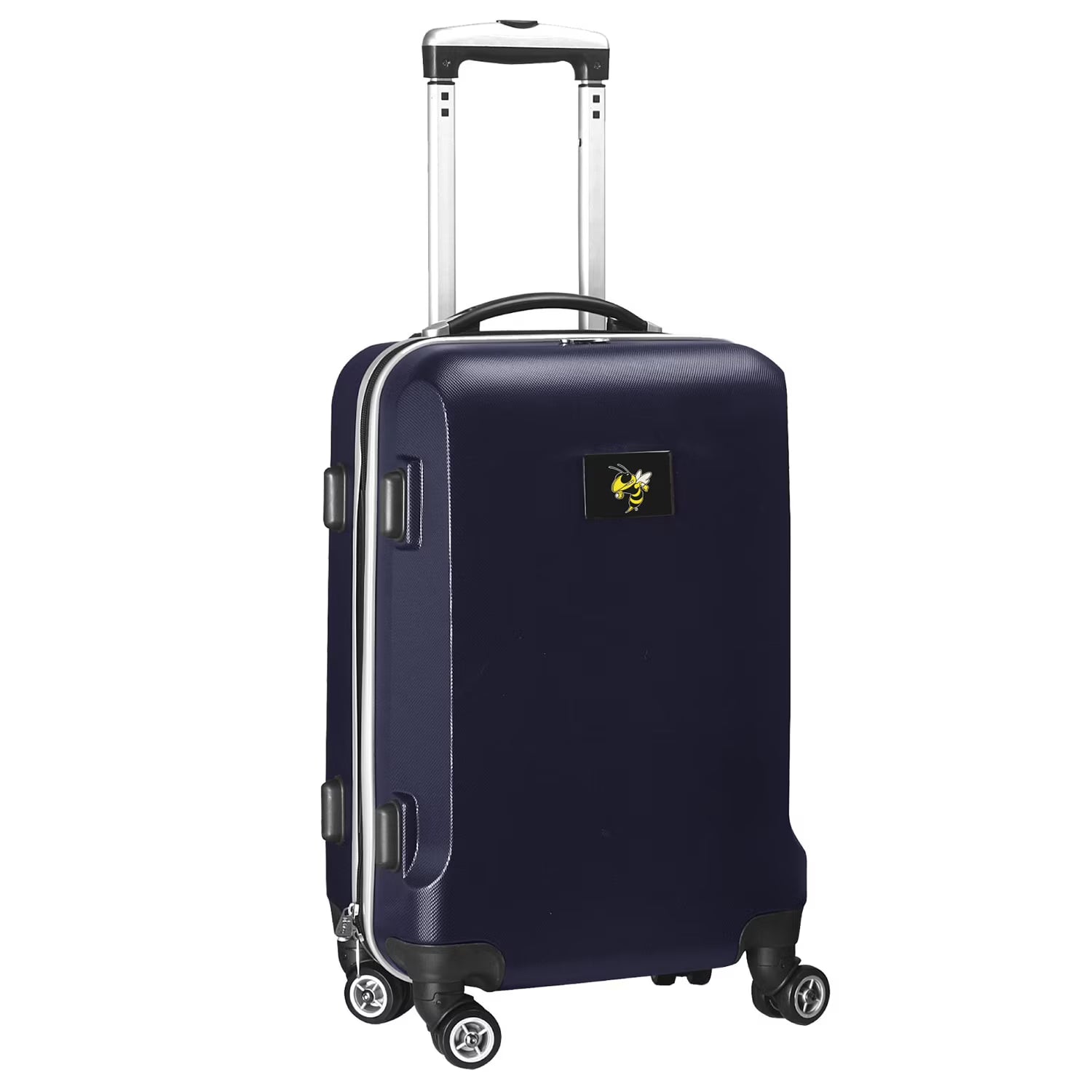 MOJO Silver GA Tech Yellow Jackets 21" Hard Case 2-Tone Spinner Carry-On Luggage