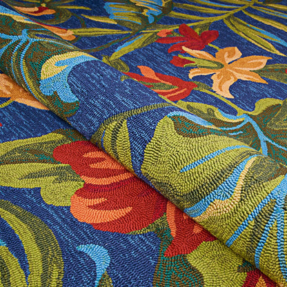 Couristan Covington Tropical Orchid Indoor/Outdoor Area Rug
