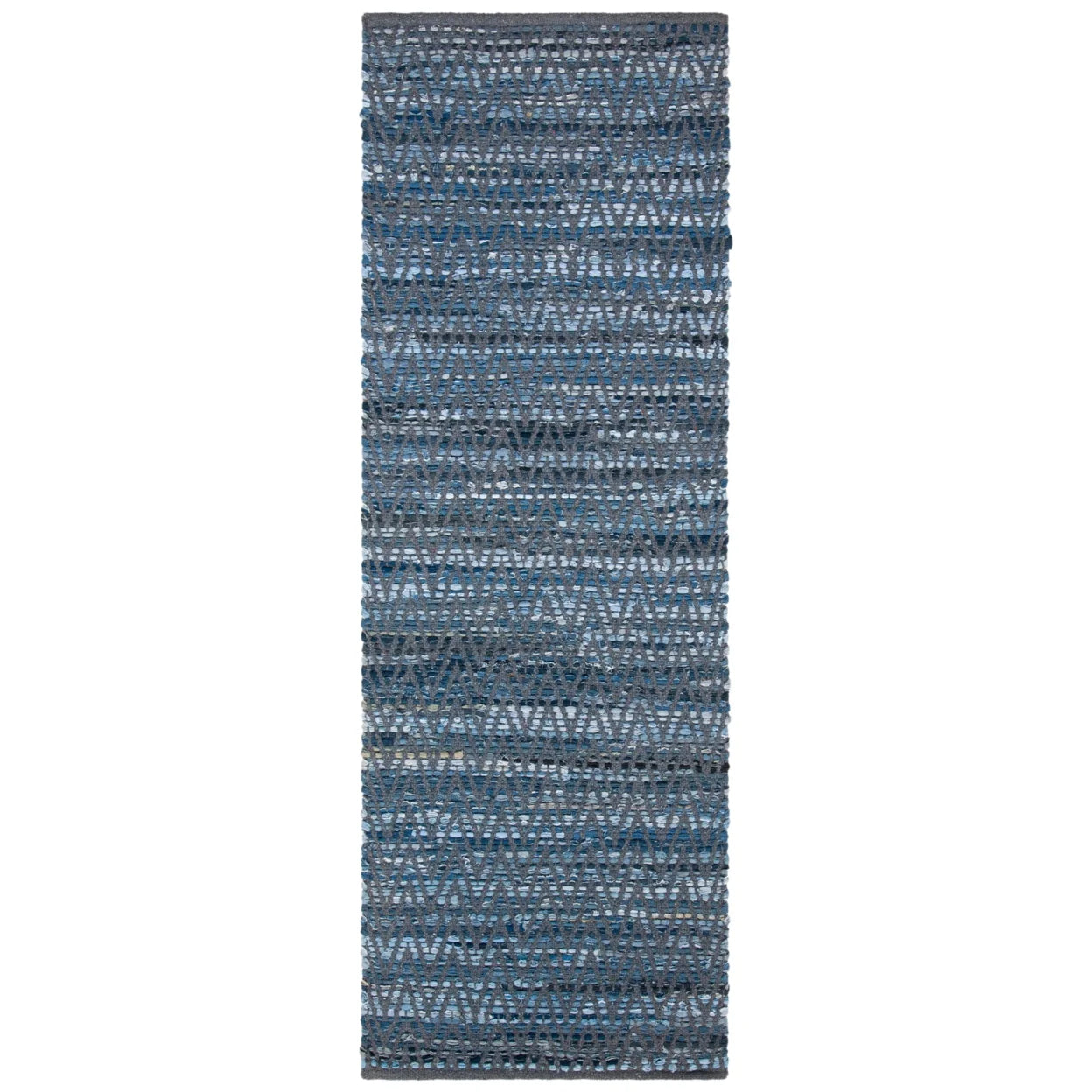 SAFAVIEH Montauk Zahara Geometric Area Rug, Blue, 8' x 10'