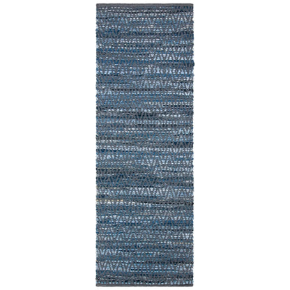 SAFAVIEH Montauk Zahara Geometric Area Rug, Blue, 8' x 10'