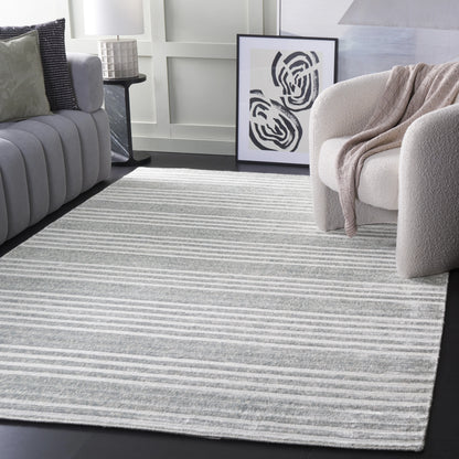 SAFAVIEH Mirage Giovanni Striped Area Rug, Slate, 8' x 10'