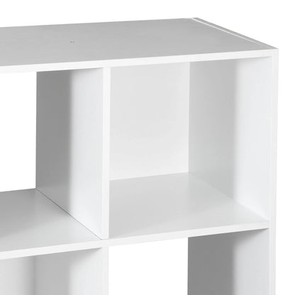 ZENSTYLE 12 Cubes Storage Shelves Organizer Bookshelf Display Cabinet for Home Office White