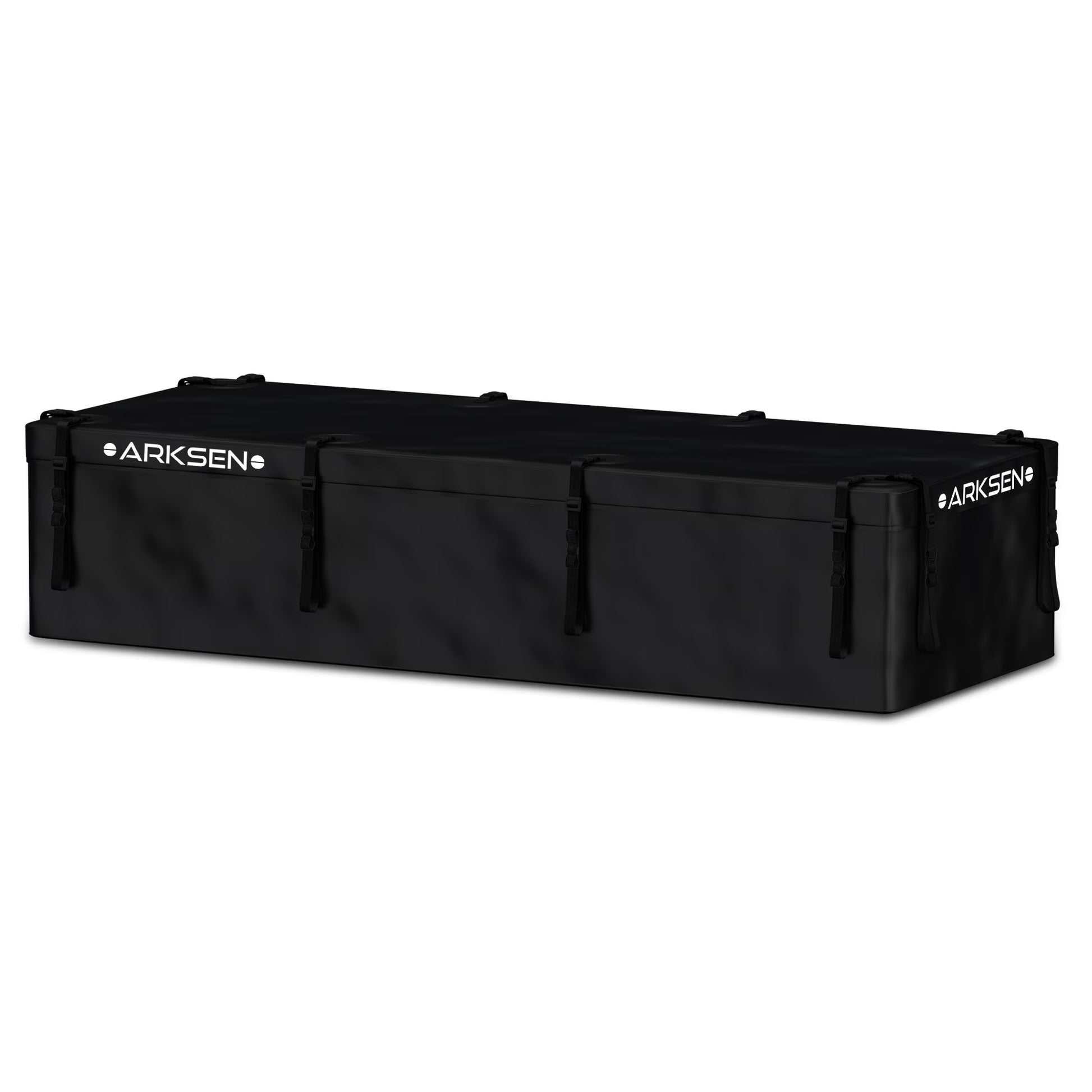 Arksen 29 Cubic Feet Waterproof Roof Top Luggage Storage Bag Heavy Duty Car Carrier Rooftop Bag W/12 Reinforced Straps, External Anti-slip Mat, 8 Door Hooks, For All Vechicles With/Without Rack