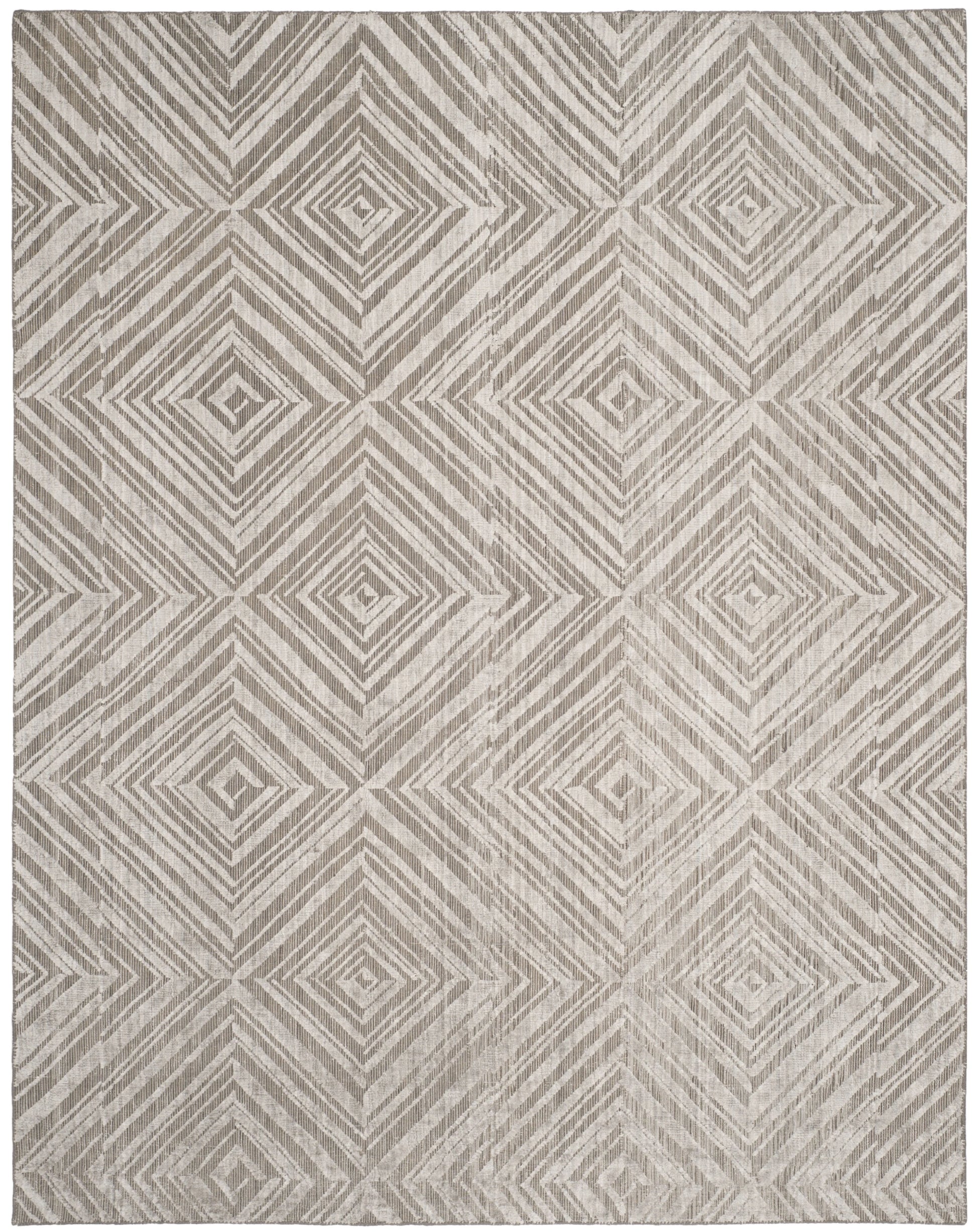 SAFAVIEH Mirage Frona Geometric Area Rug, Grey, 6' x 9'
