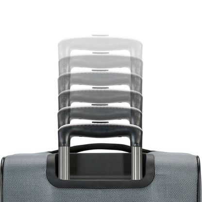 Open Box American Tourister Dash XLT 2 piece Softside Spinner Luggage Set - (20/28) Graphite