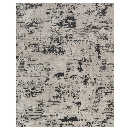 Solaris Area Rug, Argent Charcoal, 7’10” x 10’