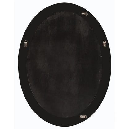Tyler Dillon George Oval Matte Black Wall Mirror