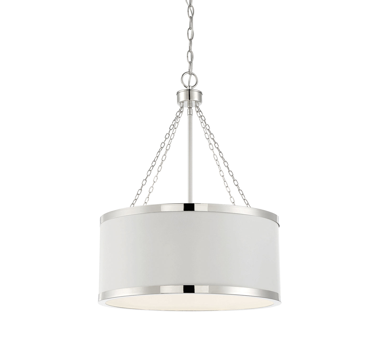 Black with Warm Brass Accents Six Light Pendant from the Delphi Collection