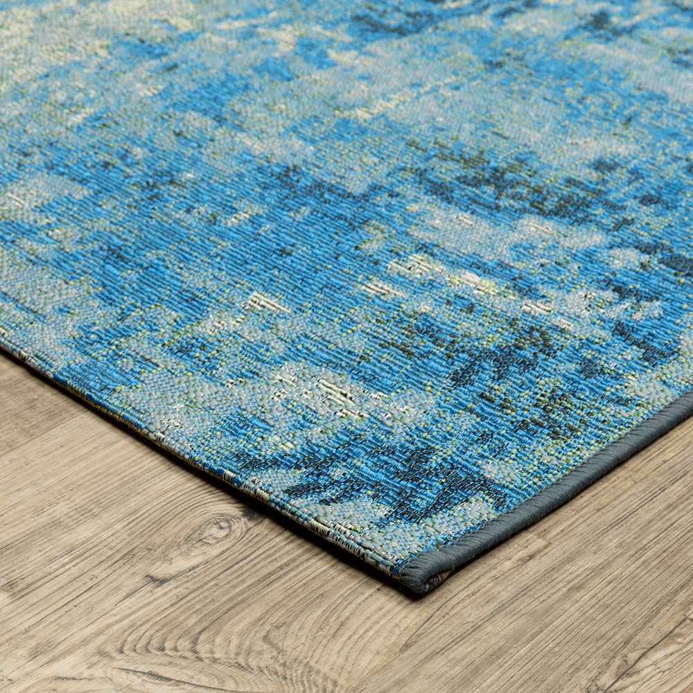 Oriental Weavers Naples Area Rug 359XI Outdoor Beige Abstract 9'10" X 12'10" Rectangle