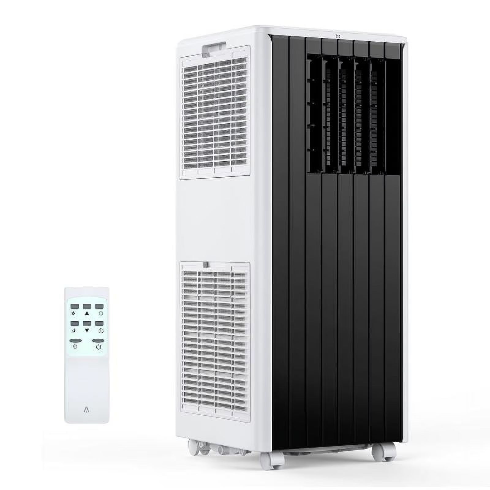 LingStar Portable Air Conditioner 8000 BTU, Air Conditioners for Room up to 350 Sq.ft.(15x20 ft2), Compact Indoor AC Unit, Window Installation Kit & Remote Control for Home Office Dorm Black