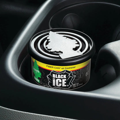 Little Trees Air Freshener Fiber Can Black Ice 1.05 oz