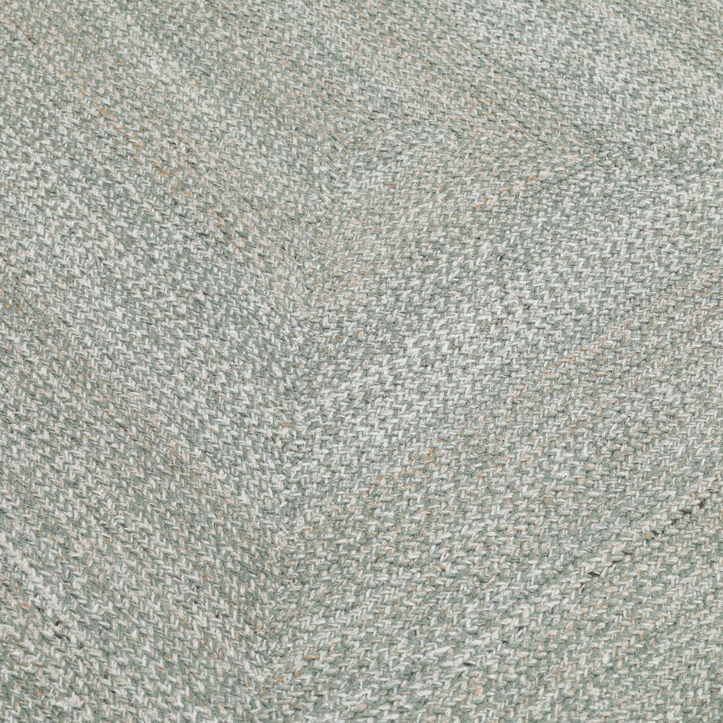 Obeetee Layla Braided Area Rug, Green, 5’ x 7’6”