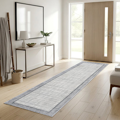 Eden Area Rug, Adelle Gray, 6’6” x 9’6”