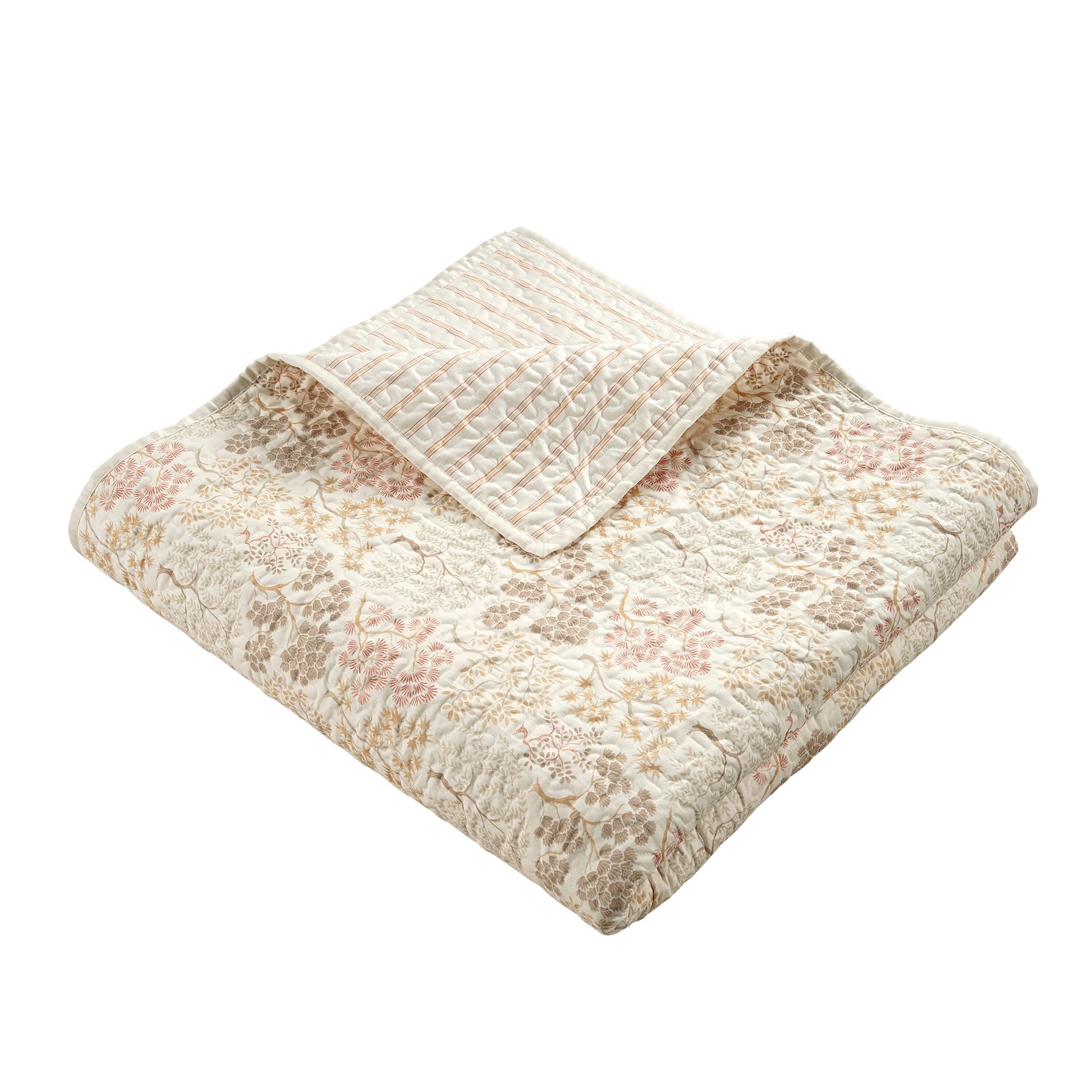 The Linen Closet Orchard Trees 3-piece Quilt Set