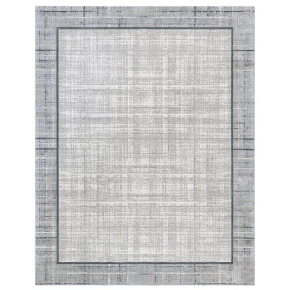 Eden Area Rug, Adelle Gray, 7’10” x 10’