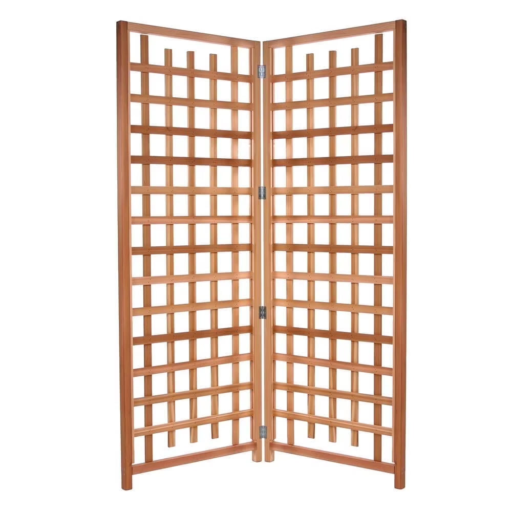 All Things Cedar TS33 Trellis Panel - Cedar Garden Trellis for Climbing Plants