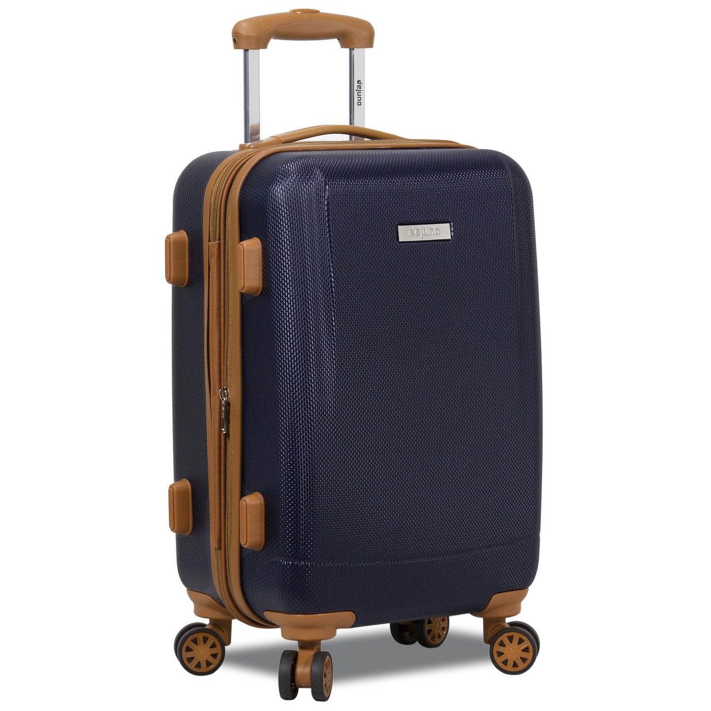 Dejuno Legion New Generation 3-pc Hardside Spinner TSA Combination Lock Luggage Set - Navy