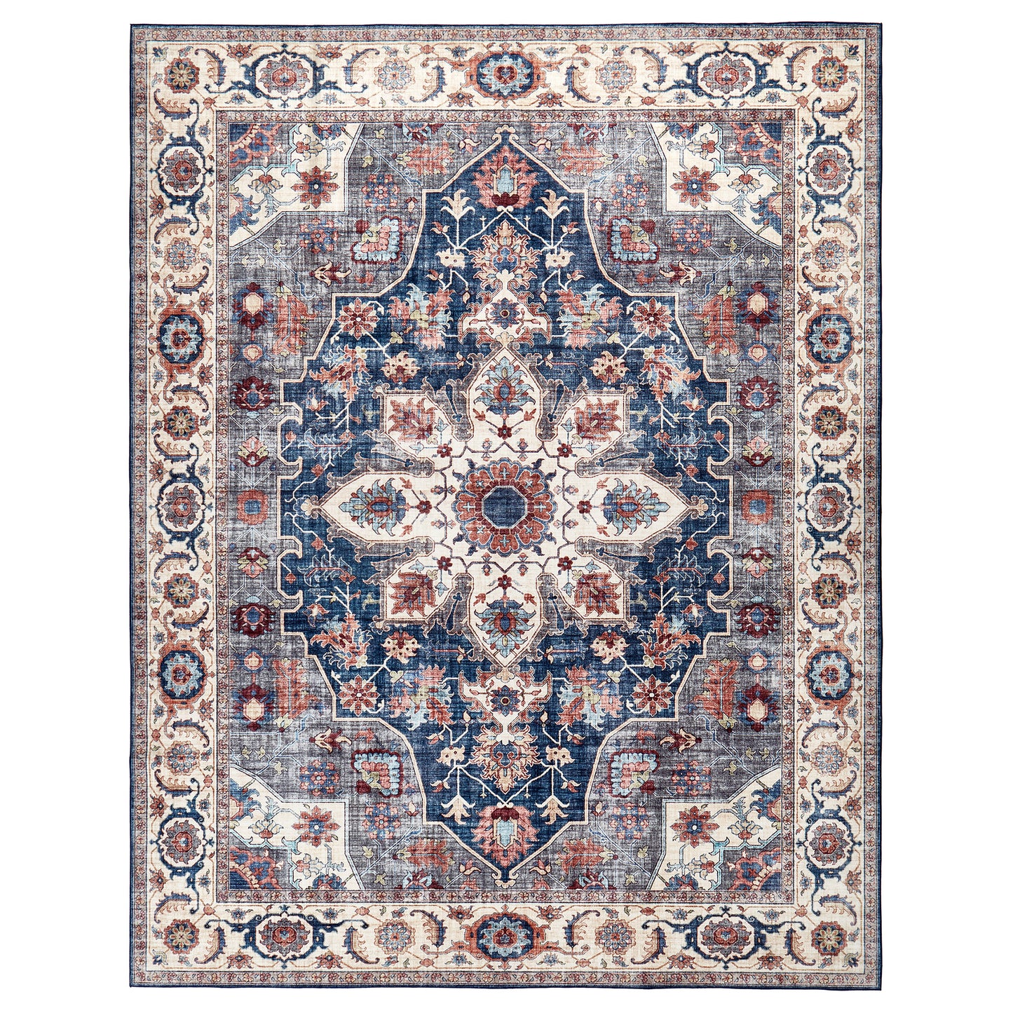 Wyatt & Ash Washable Indoor Area Rug, Aliyeh 7'10' x 10'